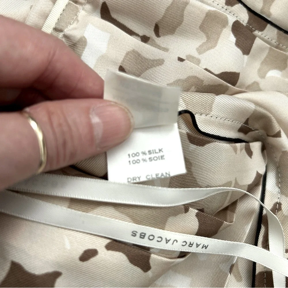 Marc Jacob Silk Pleated Backless Dress - Picture 13 of 16